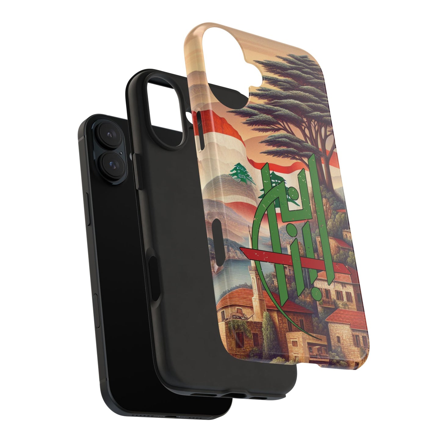 Lebanese Landscape Tough Phone Case - Artistic & Durable Protection