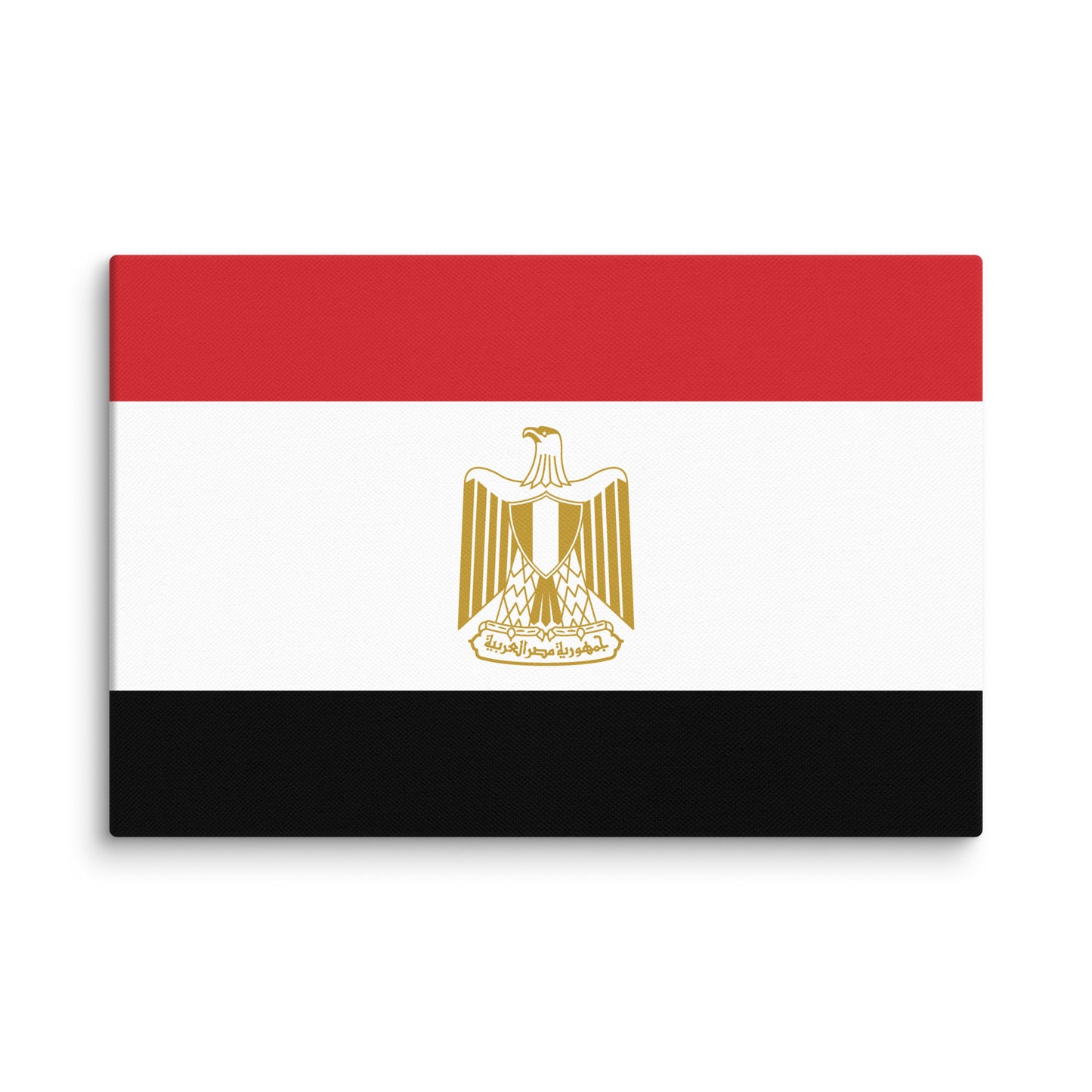 Egypt Flag _ علم مصر _ size 18x12" canvas print