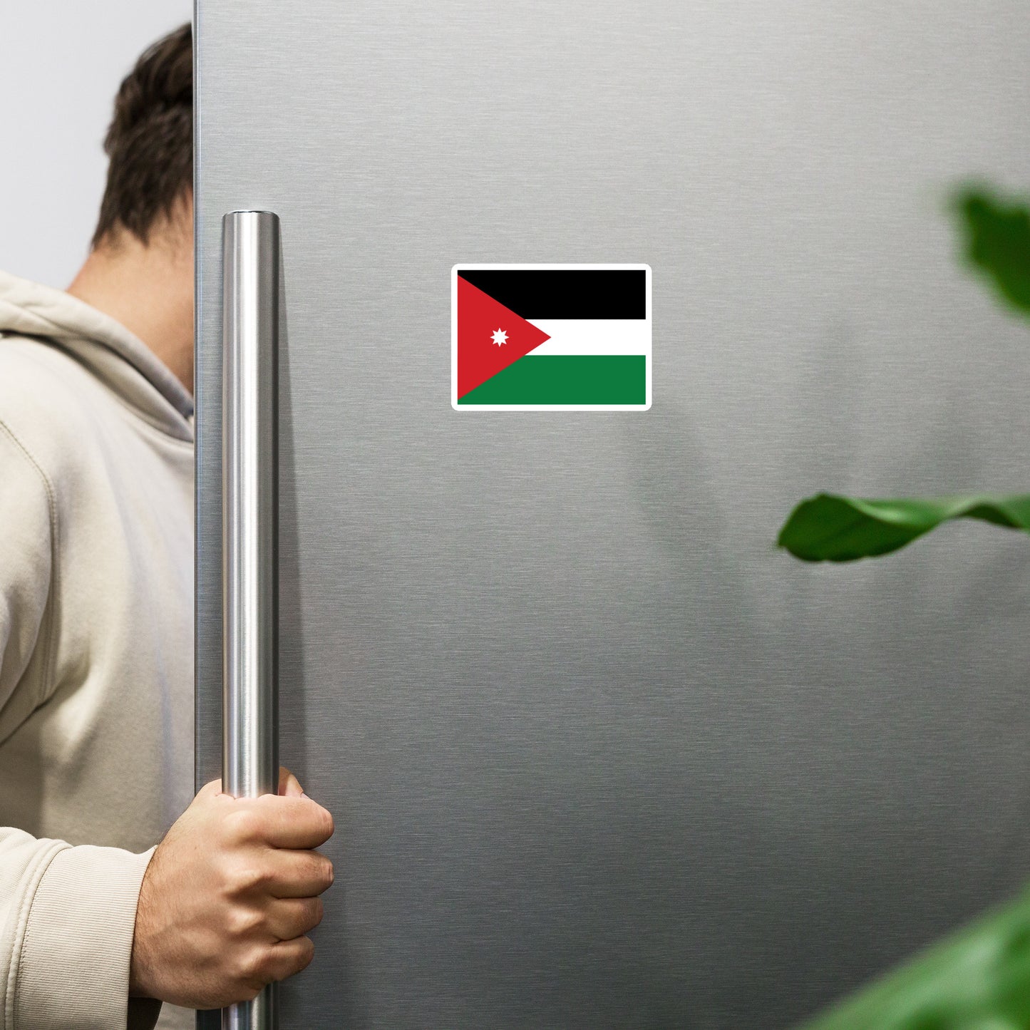 Jordan Flag _ علم الأردن _ Magnet