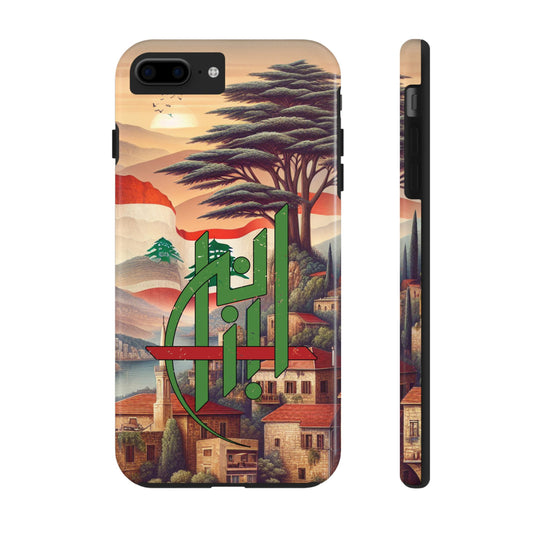 Lebanese Landscape Tough Phone Case - Artistic & Durable Protection