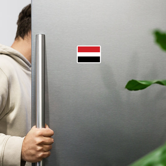 Yemen Flag _ علم اليمن _  Magnet