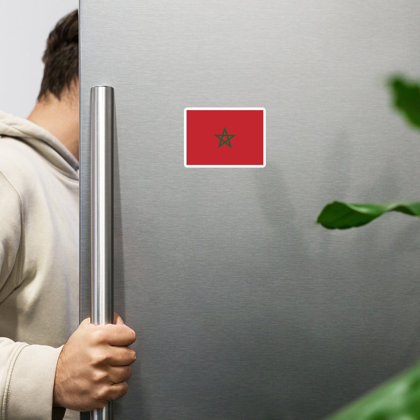 Morocco Flag _ علم المغرب _ Magnet