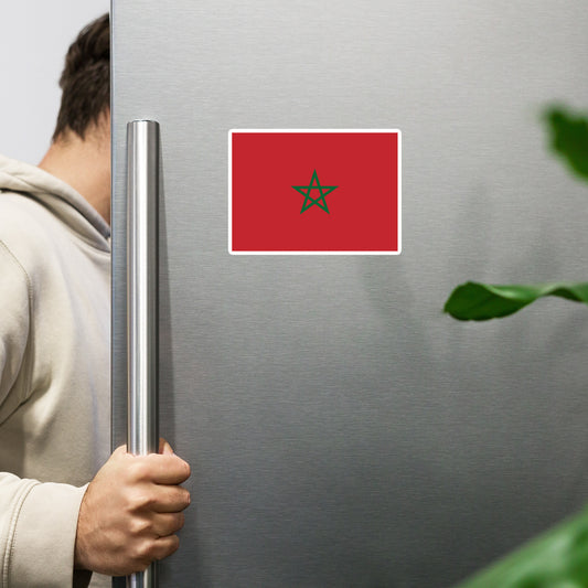 Morocco Flag _ علم المغرب _ Magnet