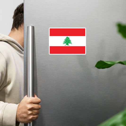 Lebanon Flag _ علم لبنان _ Magnet