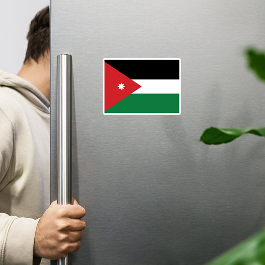 Jordan Flag _ علم الأردن _ Magnet