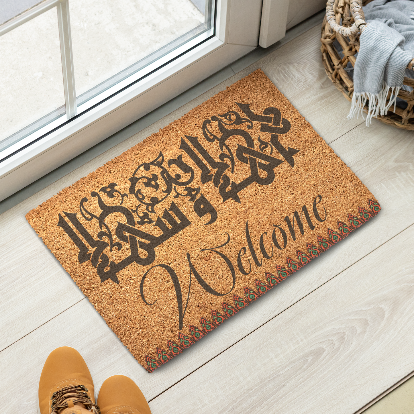 أهلا وسهلا _Coir doormat
