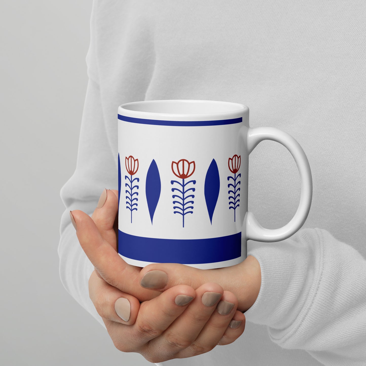 Arabic-Coffee Mug _ White glossy mug