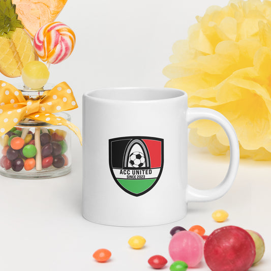 ACC _ White glossy mug