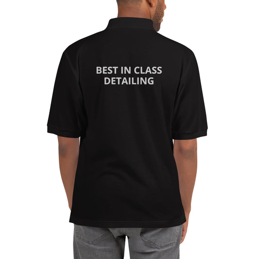 BEST IN CLASS DETAILING BACK Men's Premium Polo