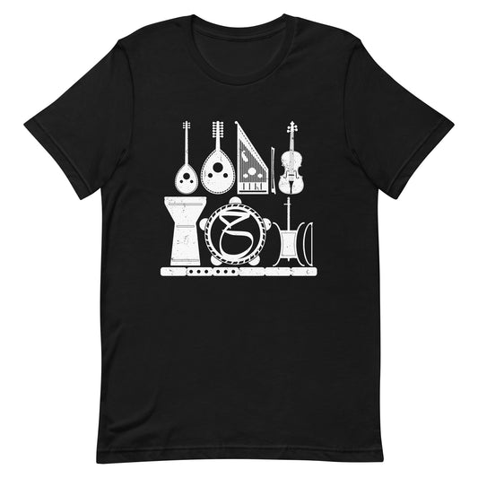 Arabic Instruments Unisex t-shirt
