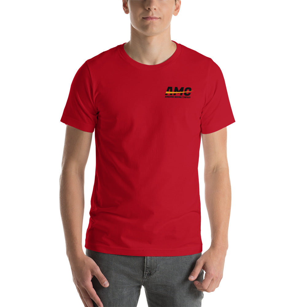 AMC Airborne moving company Short-sleeve unisex t-shirt